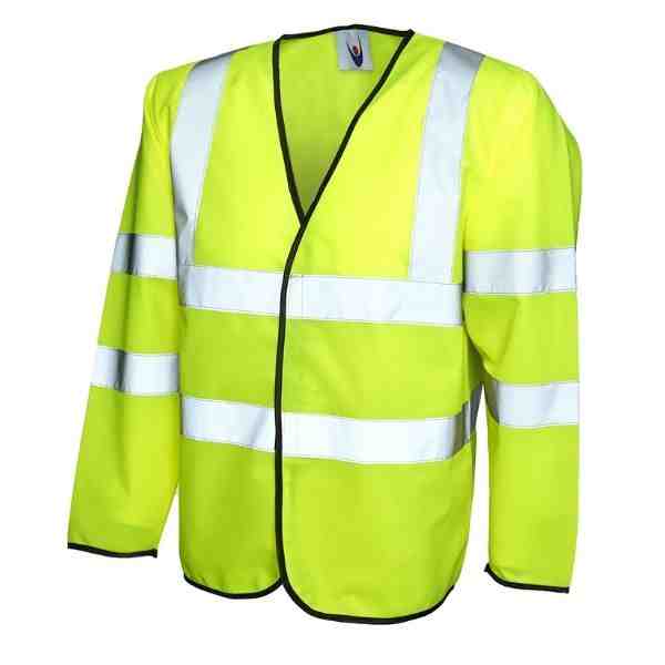 Uneek Long Sleeve Hi-Vis